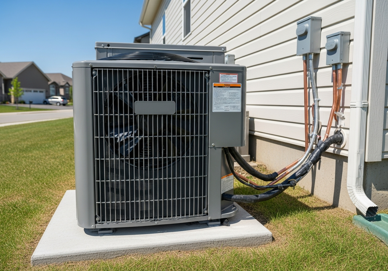 After: Complete AC System Replacement